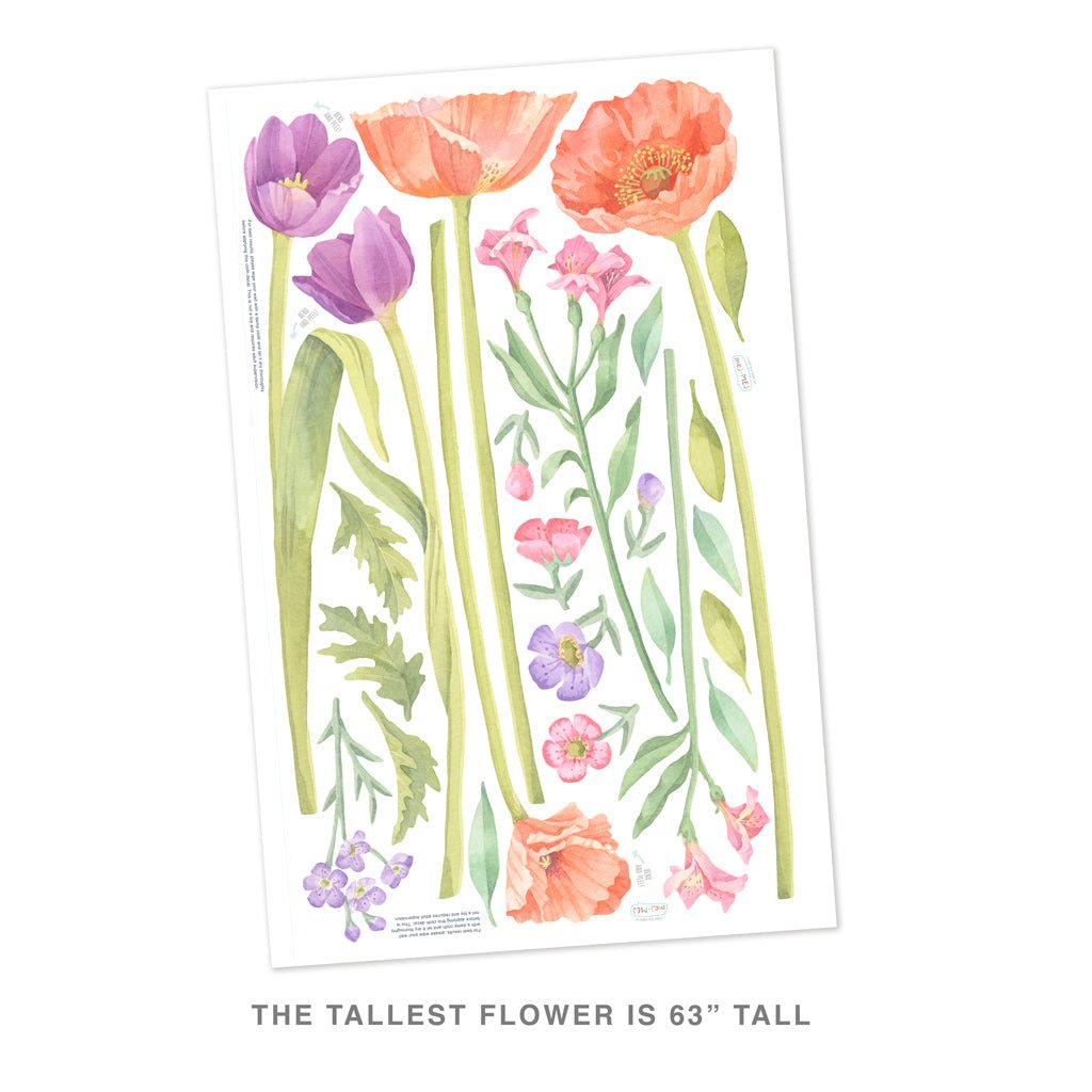 Make A Meadow • Large • Peel-and-Stick Wall Decals