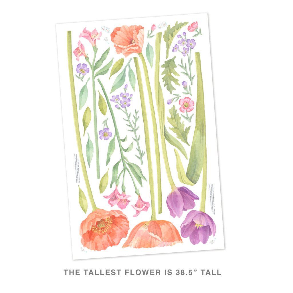 Make A Meadow • Small • Peel-and-Stick Wall Decals
