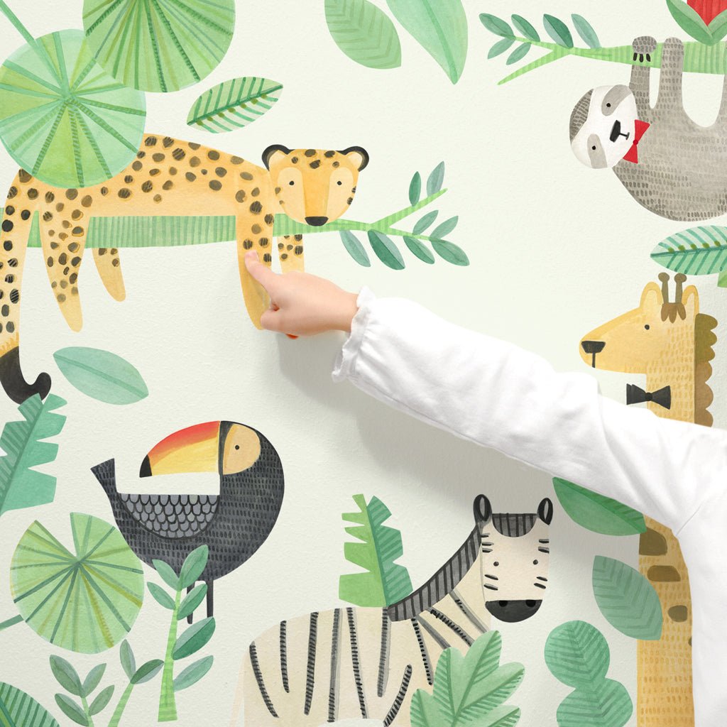 Modern Jungle Kit • Peel-and-Stick Wall Decals