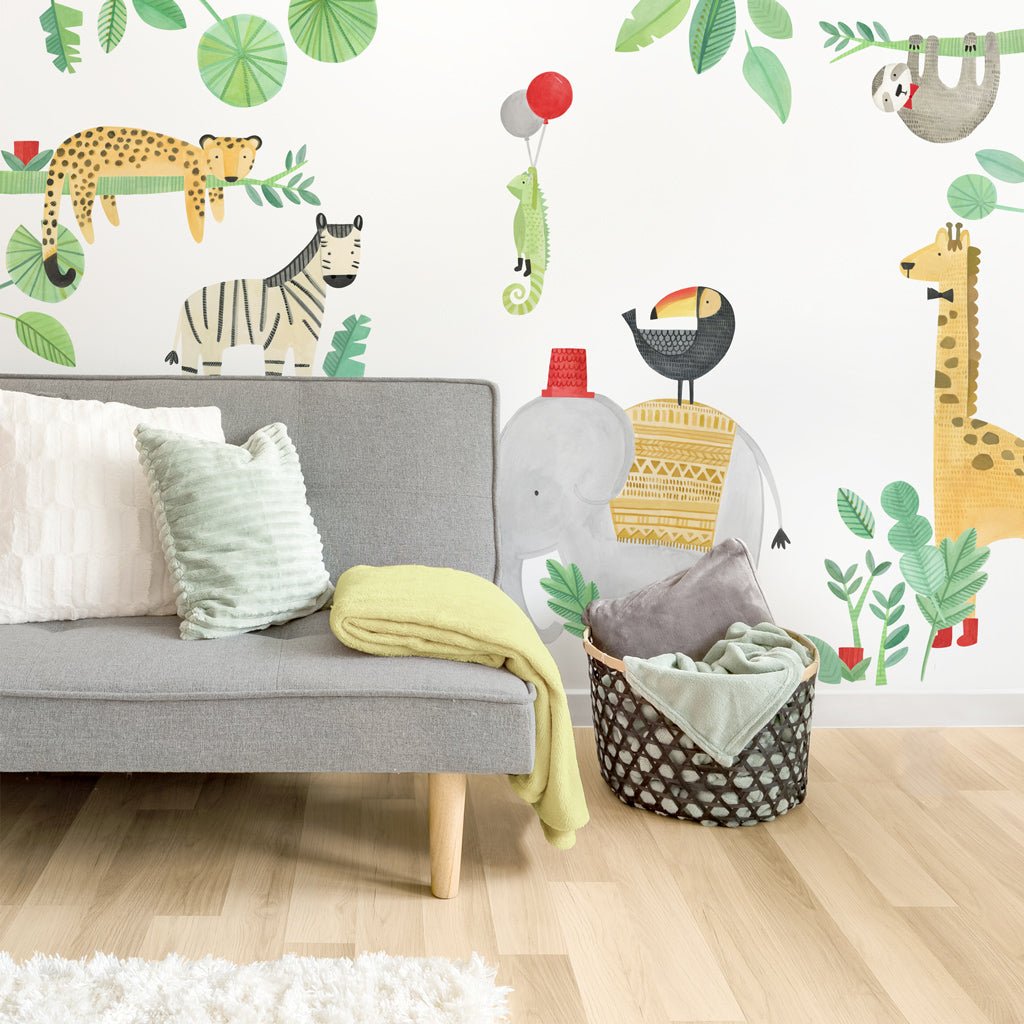 Modern Jungle Kit • Peel-and-Stick Wall Decals