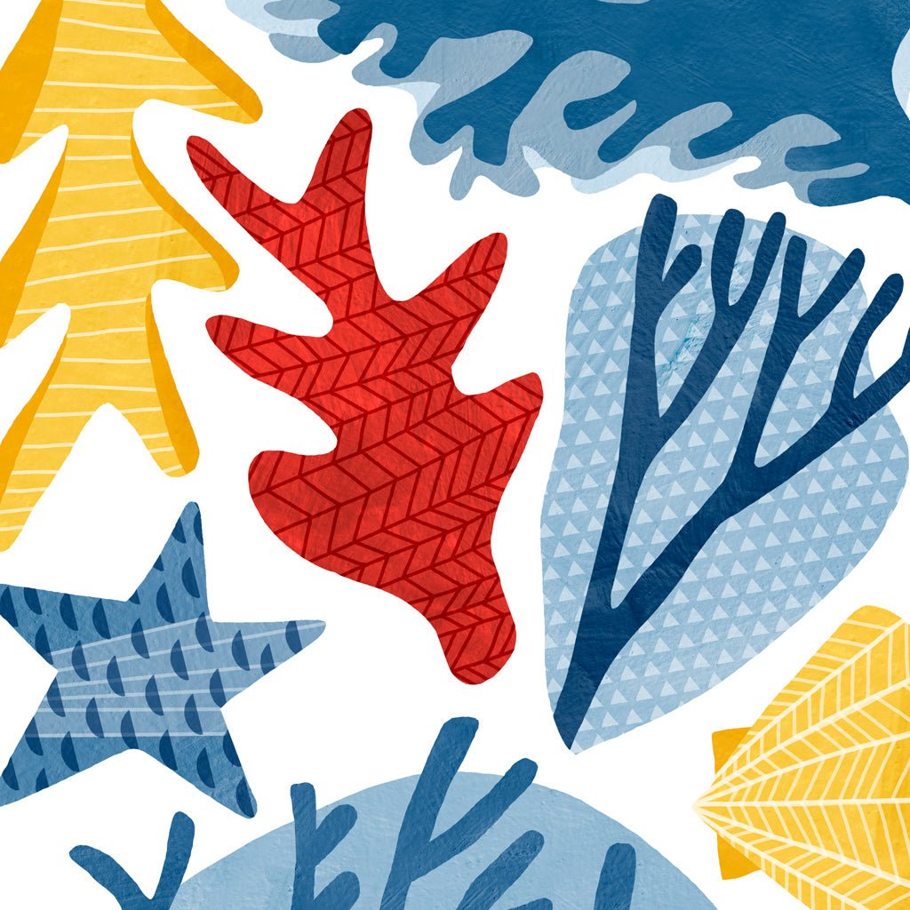 Coral Kit • Peel-and-Stick Wall Decals