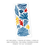 Coral Kit • Peel-and-Stick Wall Decals