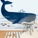 Warrick The Whale • Giant • Peel-and-Stick Wall Decals