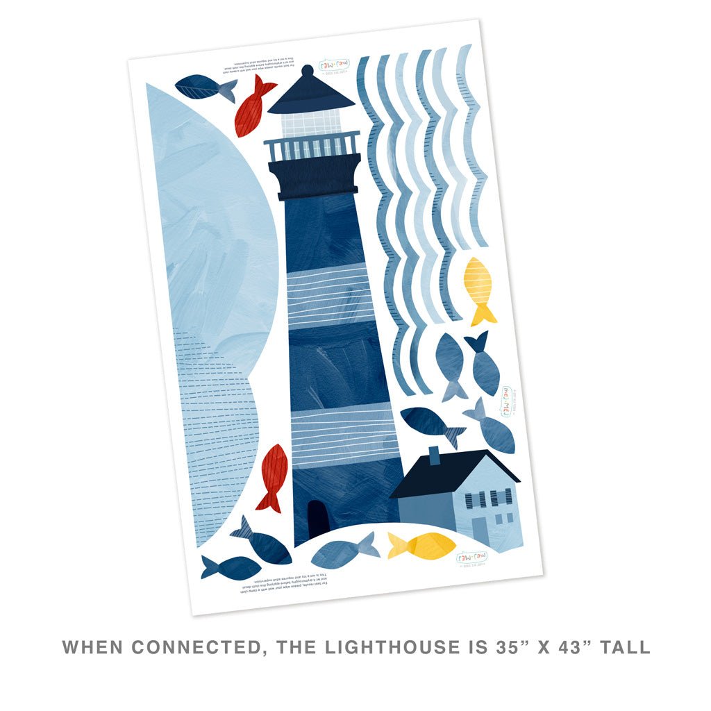 Lighthouse Kit • Peel-and-Stick Wall Decals