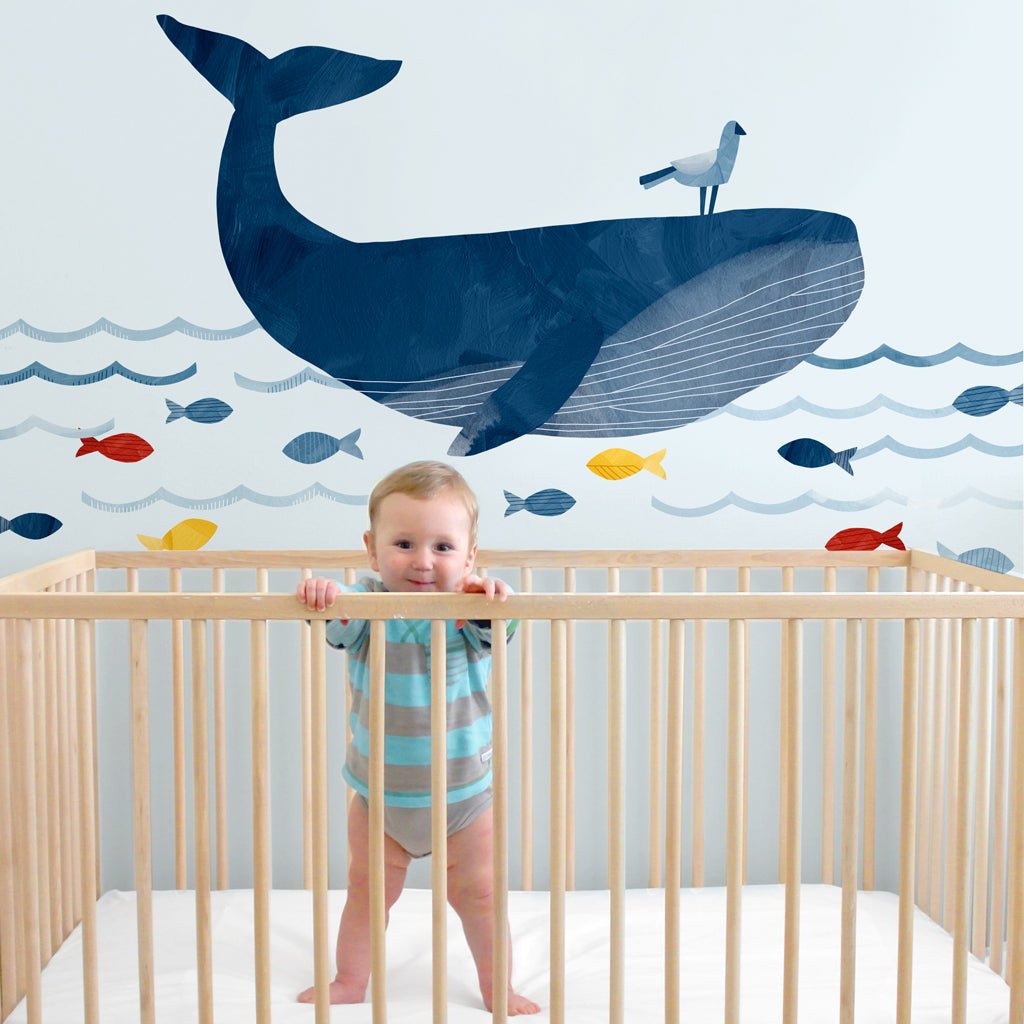 Warrick The Whale • Peel-and-Stick Wall Decals