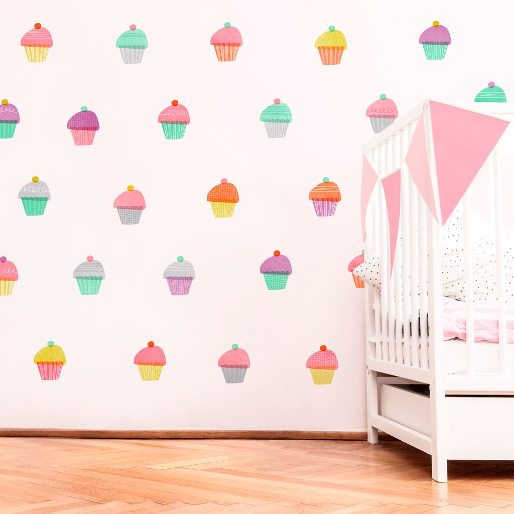 Cupcakes • Peel-and-Stick Wall Decals