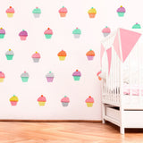 Cupcakes • Peel-and-Stick Wall Decals