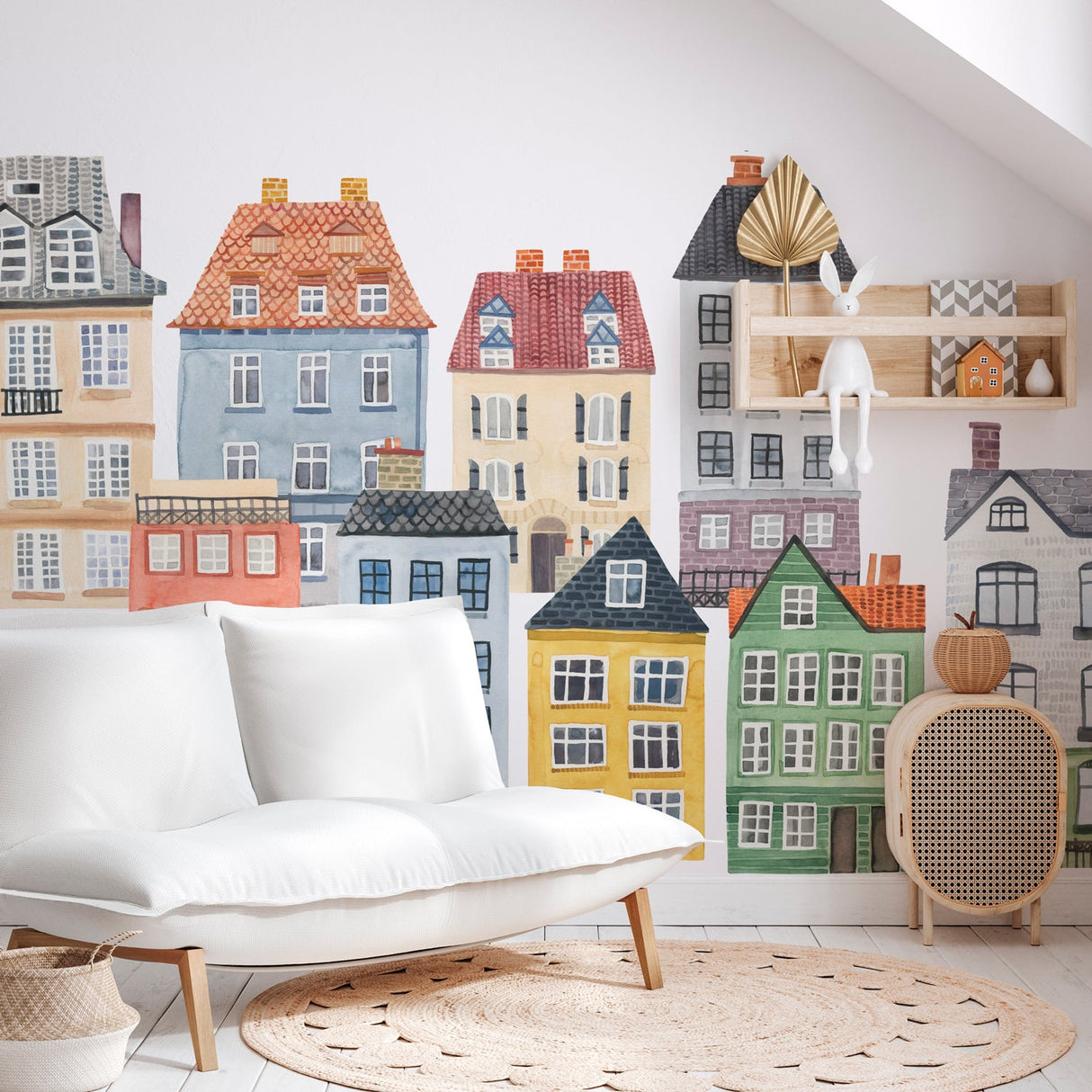 Village Kit • Large • Peel-and-Stick Wall Decals