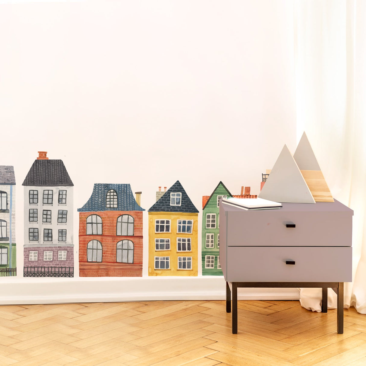 Village Kit • Medium • Peel-and-Stick Wall Decals