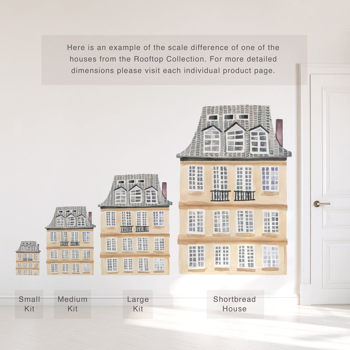 Shortbread House • Peel-and-Stick Wall Decals