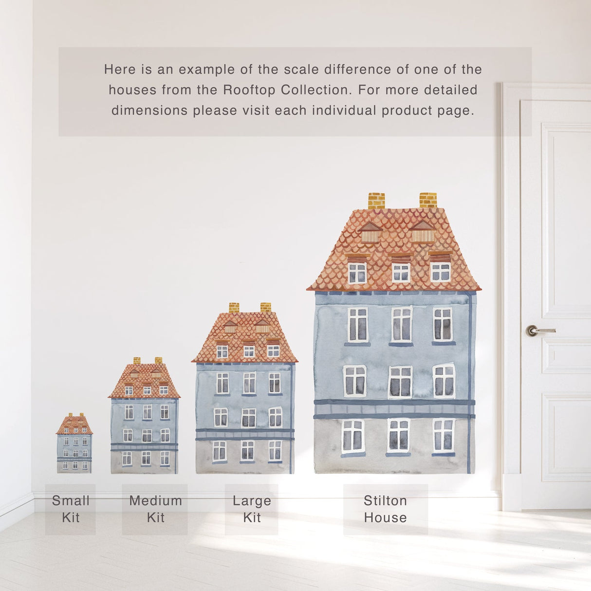 Stilton House • Peel-and-Stick Wall Decals