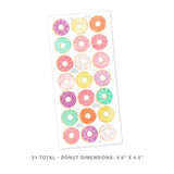 Donuts • Peel-and-Stick Wall Decals