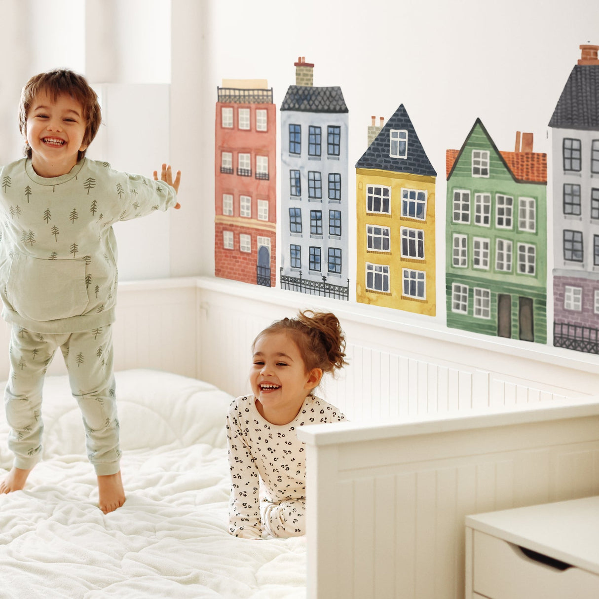Village Kit • Large • Peel-and-Stick Wall Decals