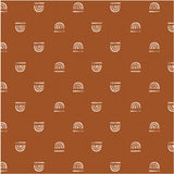Rainbow Rust Organic Cotton Mat