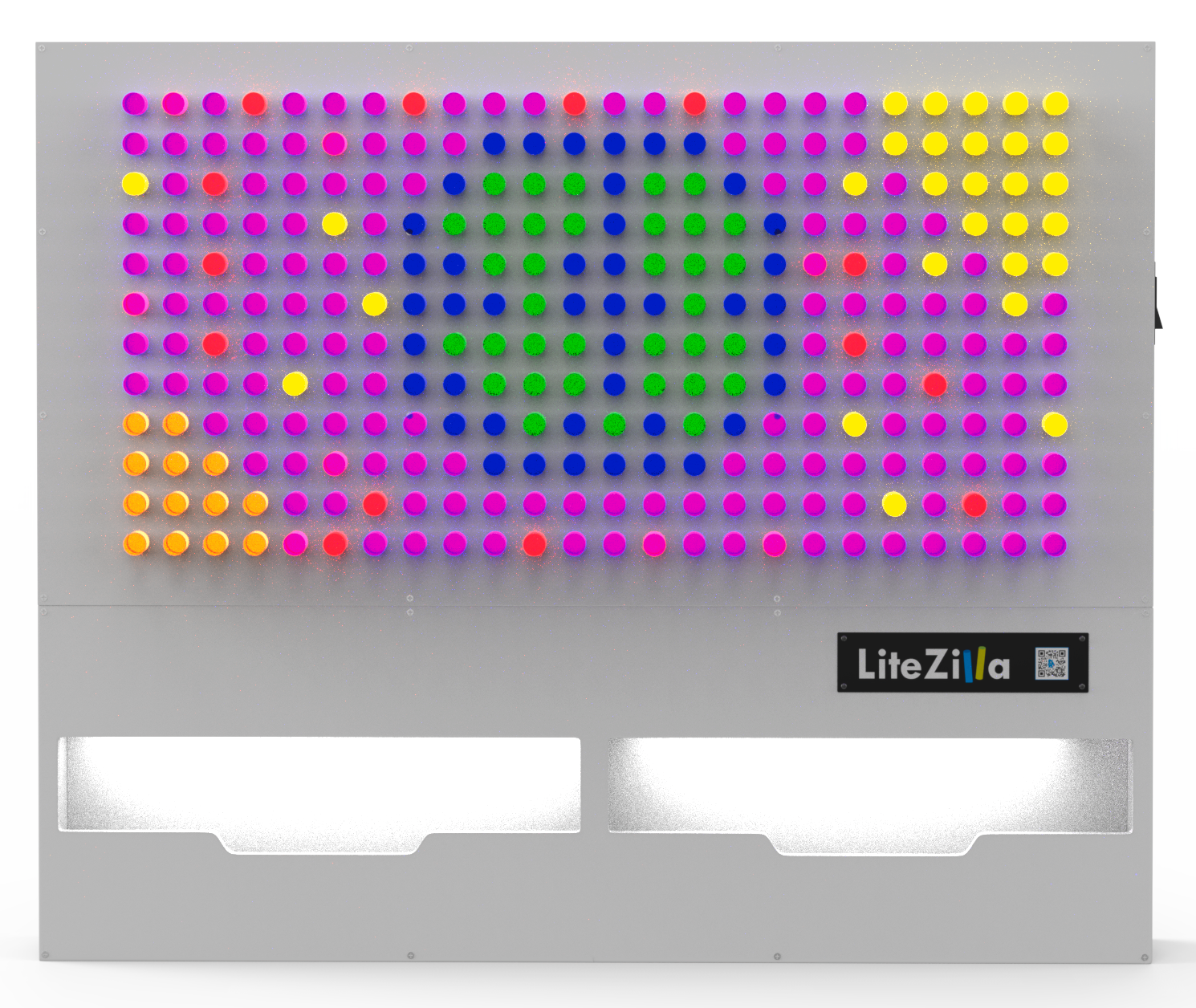 Giant Wall Lite-Brite by LiteZilla