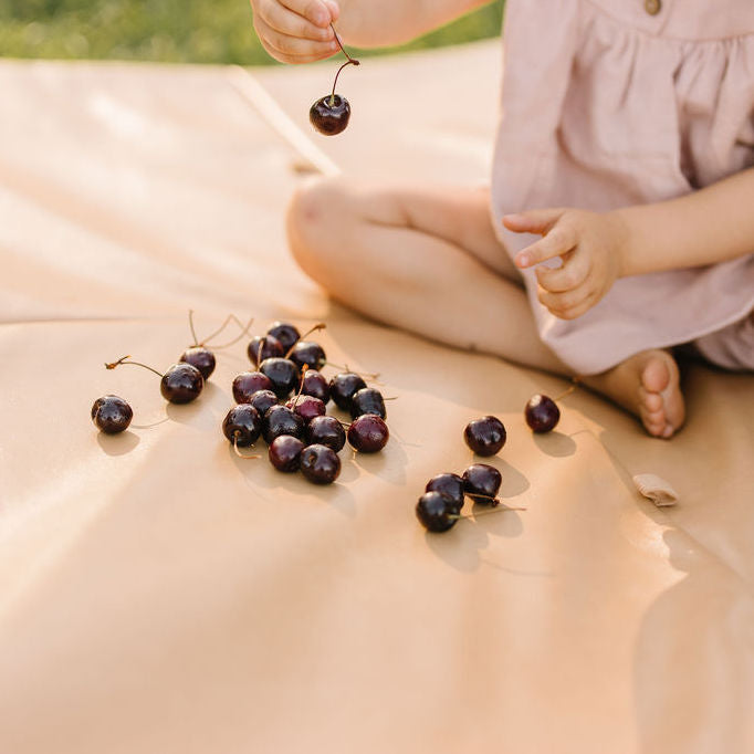Sand Vegan Leather Mat