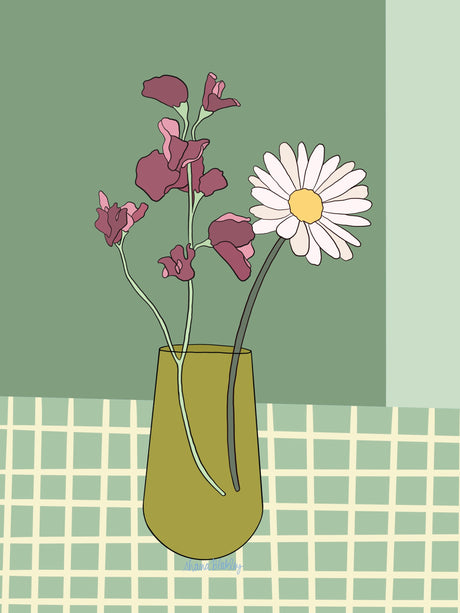 April |  Daisy + Sweet Pea