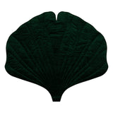 Velvet  “Green” Ginkgo Leaf Mat