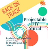 DIY Mural: Back on Track