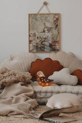 Linen “Caramel” Shell Pillow