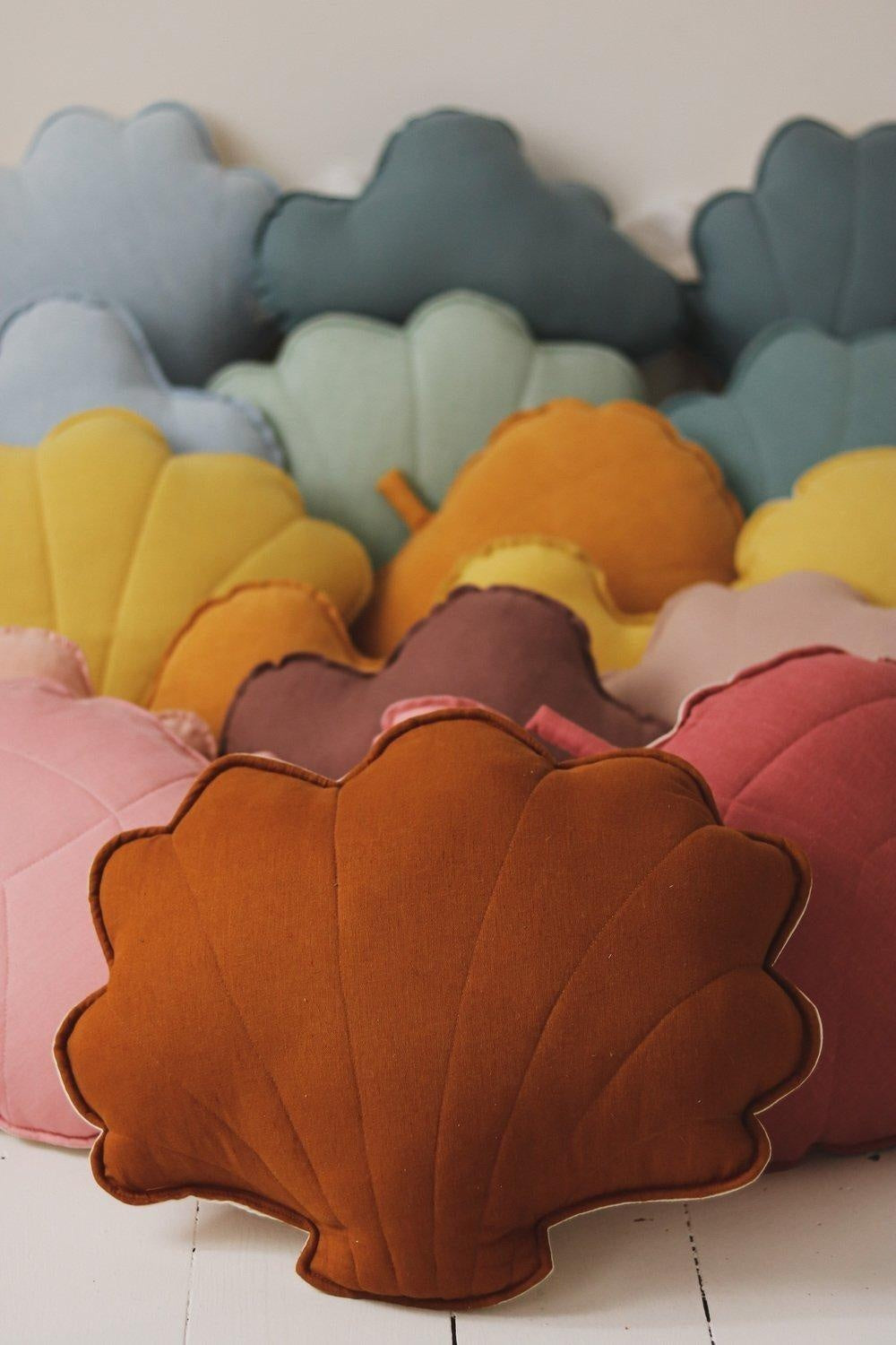 Linen “Caramel” Shell Pillow