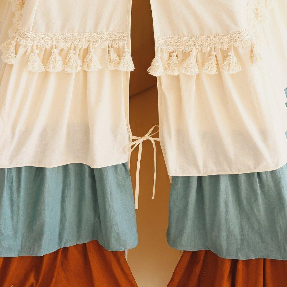 “Circus” Teepee Tent with Frills