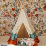 “Circus” Teepee Tent with Frills
