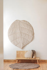 Velvet “Cream” Leaf Mat