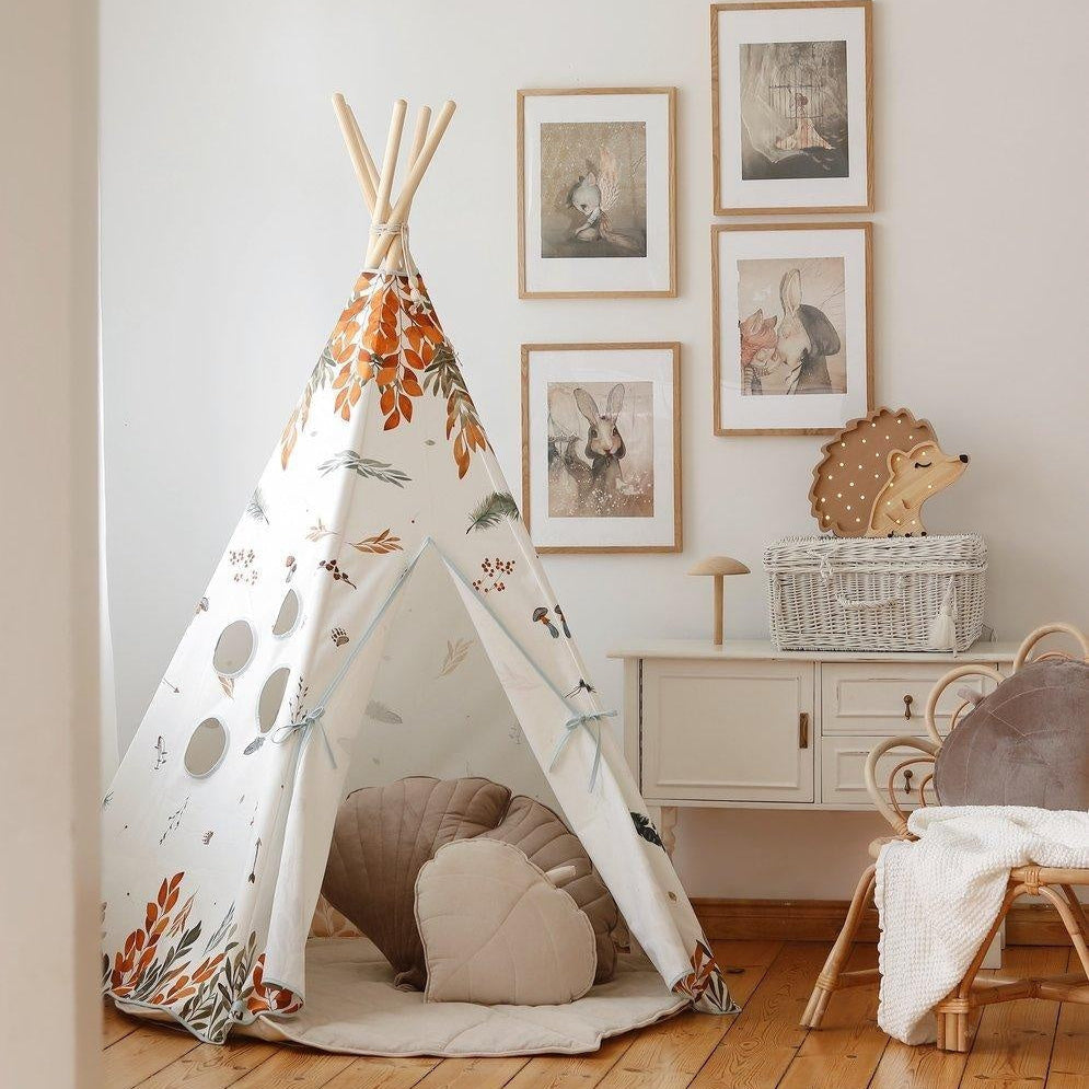 “Forest Friends” Teepee Tent