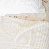 Waffle Knit Coverlet Set