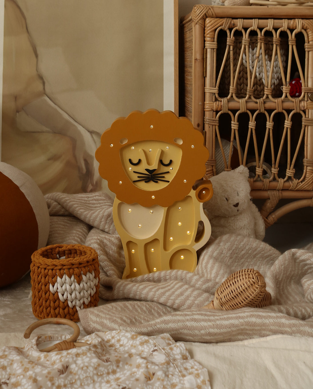 Little Lights Lion Lamp
