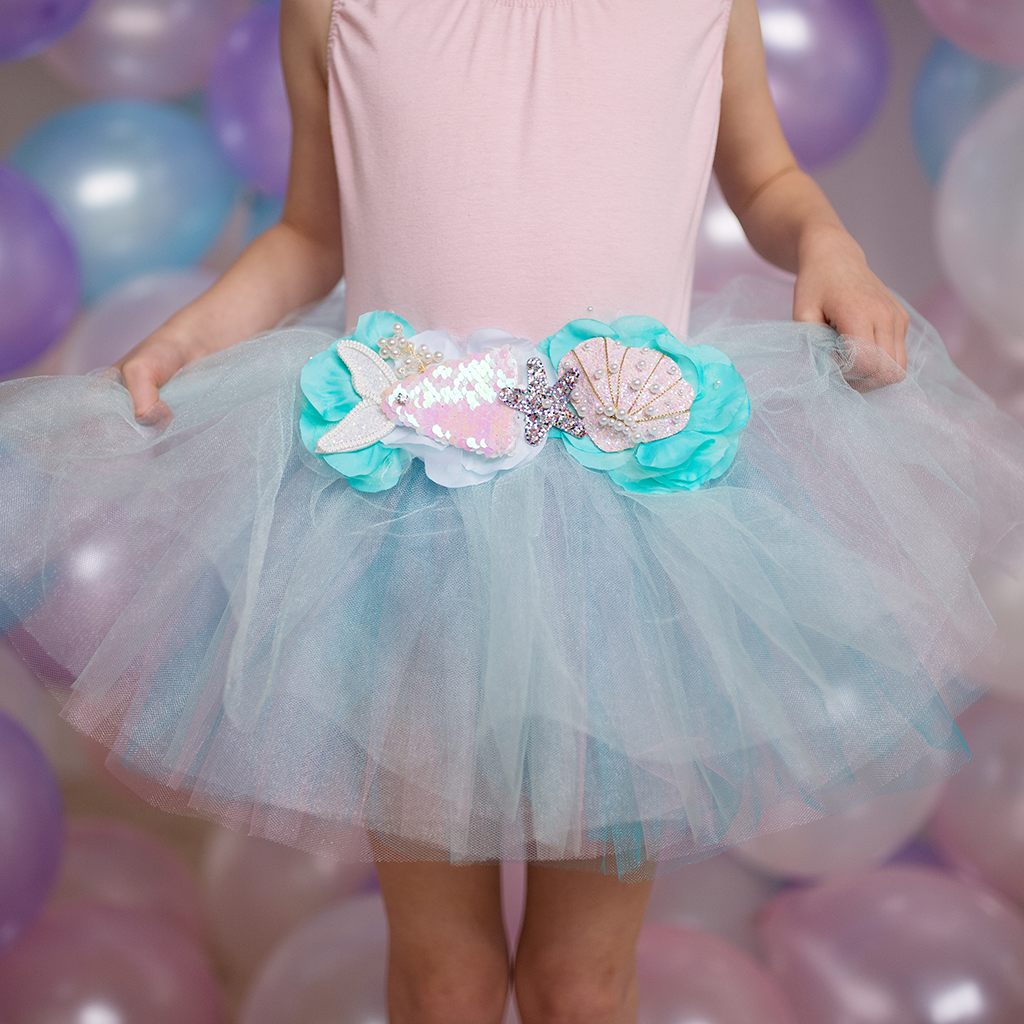 Mermalicious Tutu & Headband Deluxe Bundle