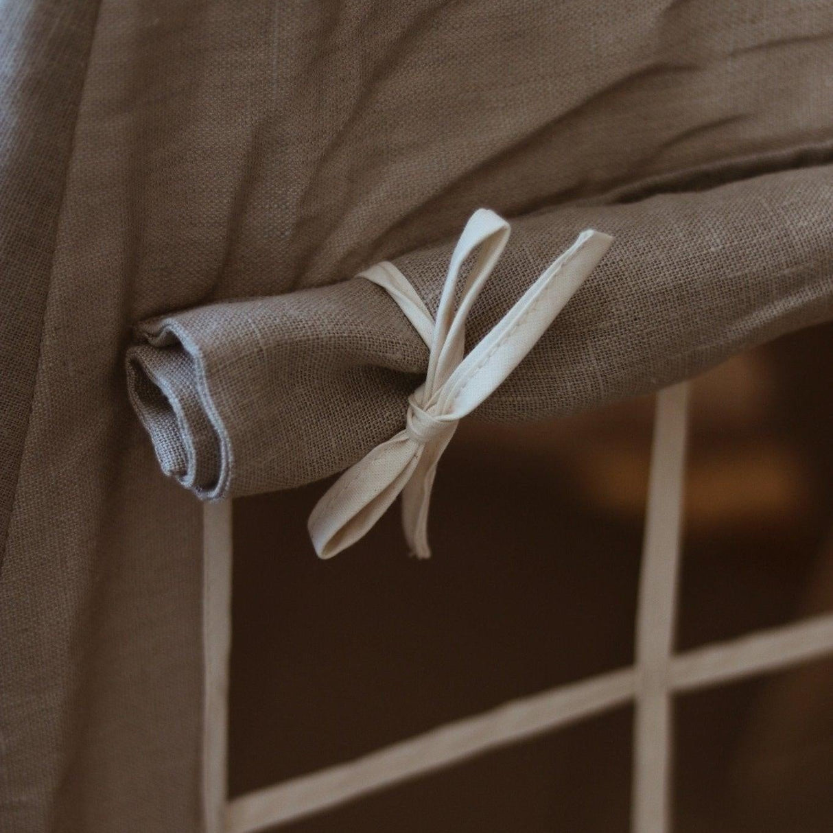 “Natural Linen” Teepee Tent