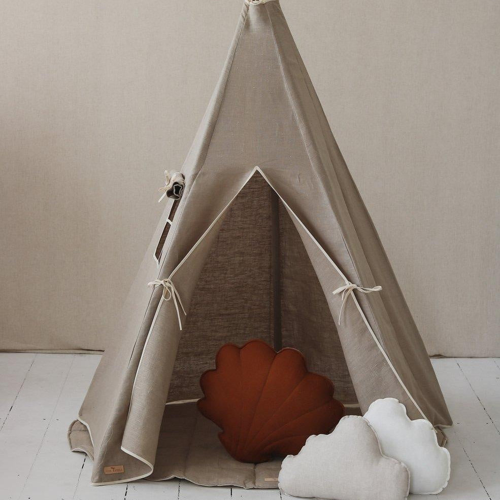 “Natural Linen” Teepee Tent
