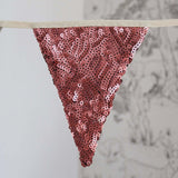“Pink and Grey” Sequin Garland