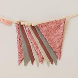 “Pink and Grey” Sequin Garland