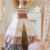 “Powder Frills” Teepee Tent with Frills