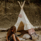 “Powder Frills” Teepee Tent with Frills