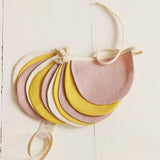 Linen “Powder Pink Circus” Garland with Half Moons