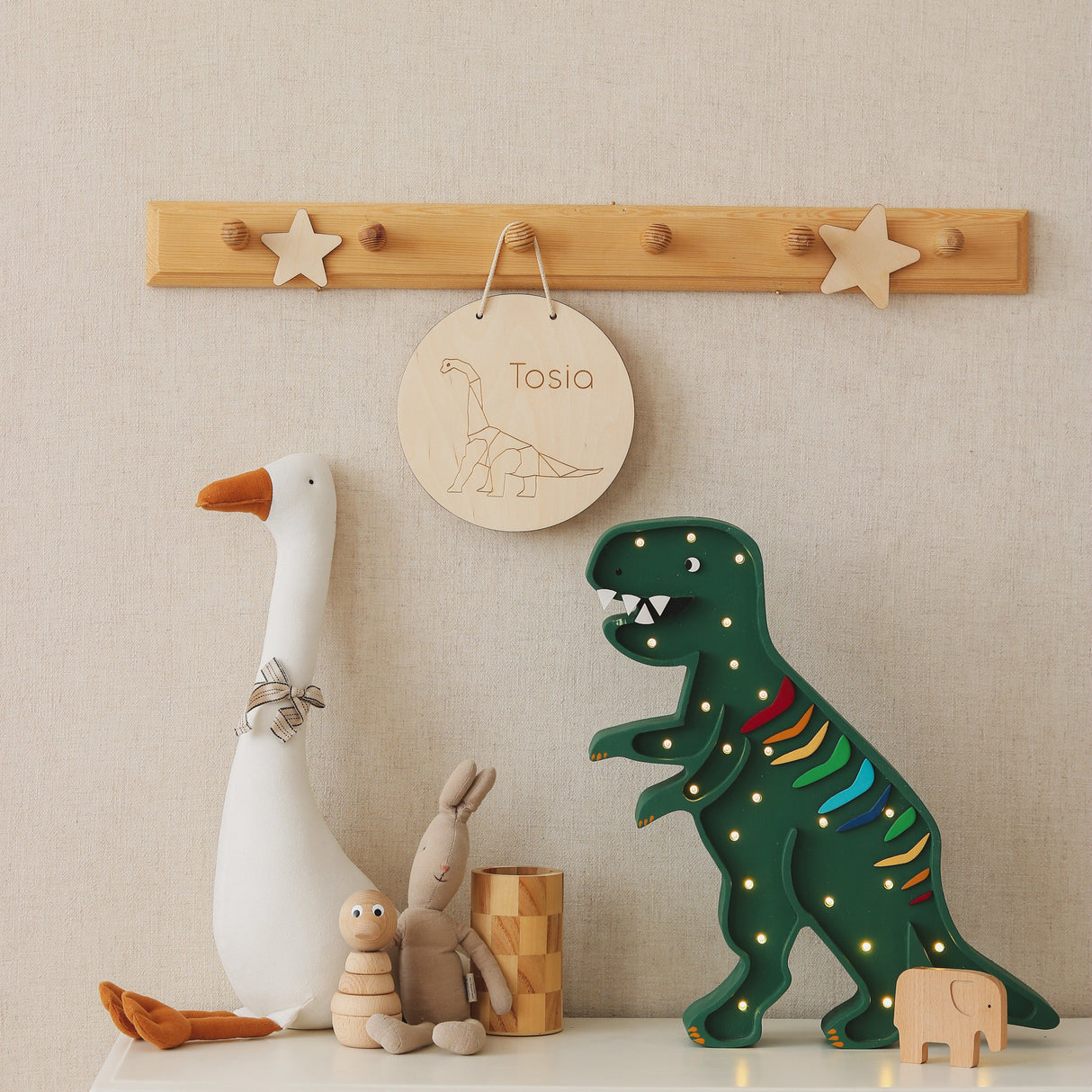 Little Lights T Rex Lamp