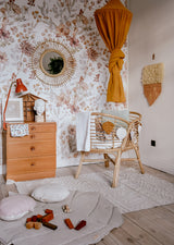 Linen “Sand” Leaf Mat