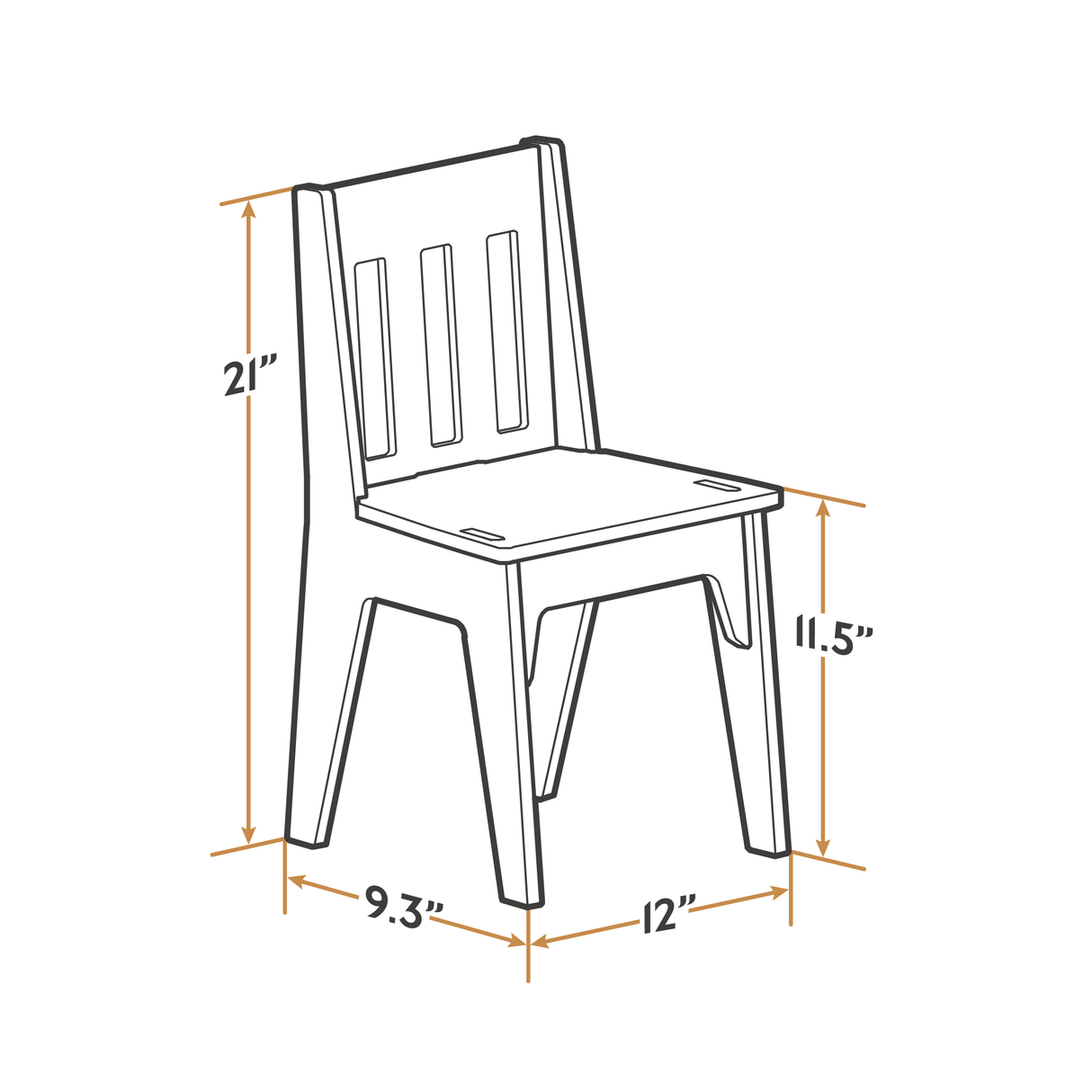 School Kids Chair