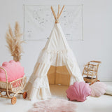 “Shabby Chic” Teepee Tent with Frills