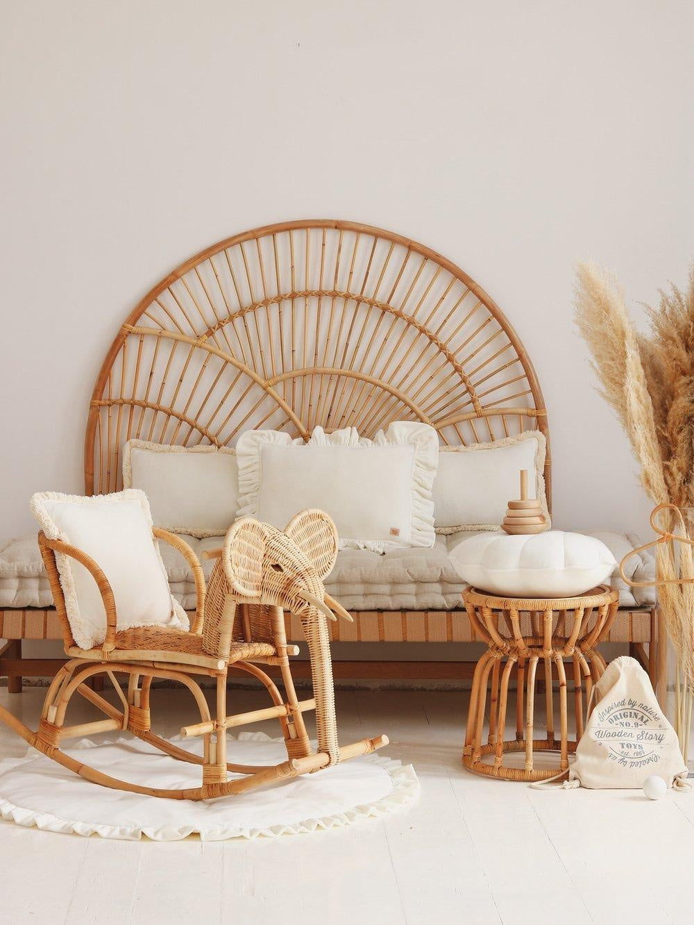 Soft Velvet “White” Shell Pillow